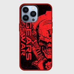 Чехол для iPhone 13 Pro Gears 5 - Gears of War, цвет: 3D-красный