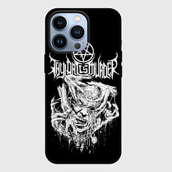 Чехол для iPhone 13 Pro Thy Art Is Murder - Hate, цвет: 3D-черный