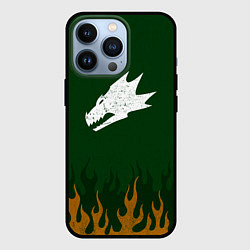 Чехол для iPhone 13 Pro Саламандры цвет легиона, цвет: 3D-черный