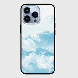 Чехол для iPhone 13 Pro Плотные облака, цвет: 3D-черный