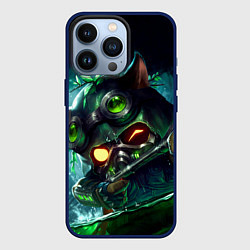 Чехол для iPhone 13 Pro League of legends, Тимо, цвет: 3D-тёмно-синий
