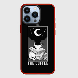 Чехол для iPhone 13 Pro The Coffee Occult, цвет: 3D-красный