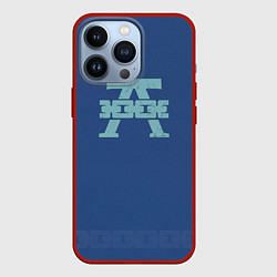 Чехол для iPhone 13 Pro Альфа Легион цвет легиона до Ереси, цвет: 3D-красный