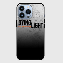 Чехол для iPhone 13 Pro DYING LIGHT ТРЕЩИНЫ GOOD NIGHT AND GOOD LUCK, цвет: 3D-черный