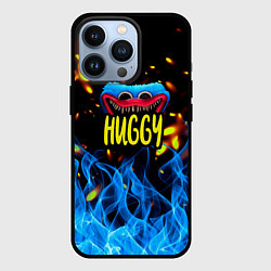 Чехол для iPhone 13 Pro Poppy Playtime: Blue Fire, цвет: 3D-черный