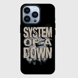 Чехол для iPhone 13 Pro System of a Down, цвет: 3D-черный