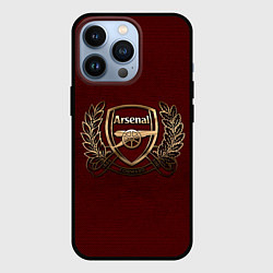 Чехол для iPhone 13 Pro Arsenal London, цвет: 3D-черный