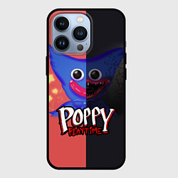 Чехол для iPhone 13 Pro POPPY PLAYTIME: TWO SIDES, цвет: 3D-черный