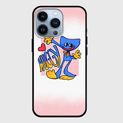 Чехол для iPhone 13 Pro HUGGY, цвет: 3D-черный