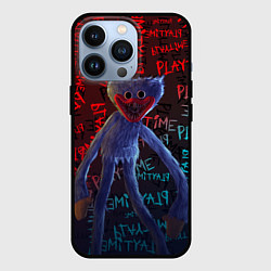 Чехол для iPhone 13 Pro HUGGY WUGGY, цвет: 3D-черный