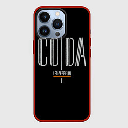 Чехол для iPhone 13 Pro Coda - Led Zeppelin, цвет: 3D-красный