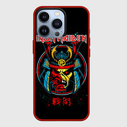 Чехол для iPhone 13 Pro Iron Maiden - Senjutsu, цвет: 3D-красный