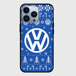 Чехол iPhone 13 Pro Volkswagen Новогодний