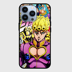 Чехол для iPhone 13 Pro JoJos Bizarre Adventure - Джорно Джованна, цвет: 3D-черный