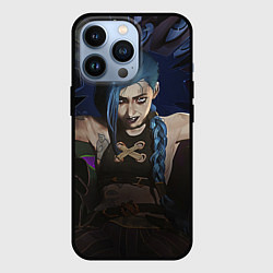 Чехол для iPhone 13 Pro League of legends Arcane, цвет: 3D-черный