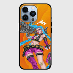 Чехол для iPhone 13 Pro Реактивная Jinx, цвет: 3D-черный