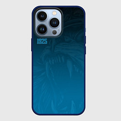 Чехол для iPhone 13 Pro 1925 SPB Lion Dark Theme, цвет: 3D-тёмно-синий