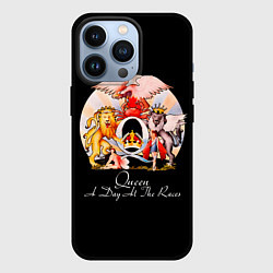Чехол для iPhone 13 Pro A Day at the Races - Queen, цвет: 3D-черный