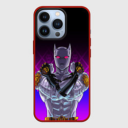 Чехол для iPhone 13 Pro JOJO KILLER QUEEN КОРОЛЕВА УБИЙЦА FIRE STYLE, цвет: 3D-красный