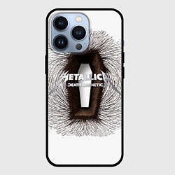 Чехол для iPhone 13 Pro Death Magnetic - Metallica, цвет: 3D-черный