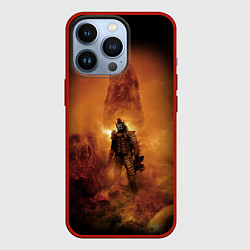 Чехол для iPhone 13 Pro DEAD SPACE, ОБЕЛИСК, цвет: 3D-красный