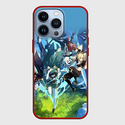 Чехол для iPhone 13 Pro ПРИКЛЮЧЕНИЯ С ДВАЛИНОМ, цвет: 3D-красный