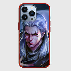 Чехол для iPhone 13 Pro ВЕДЬМА НЕТФЛИКС, цвет: 3D-красный