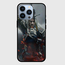 Чехол для iPhone 13 Pro ВЕДЬМАК СЕРИАЛ ДИКАЯ ОХОТА, цвет: 3D-черный