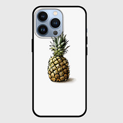 Чехол для iPhone 13 Pro Pineapple watercolor, цвет: 3D-черный