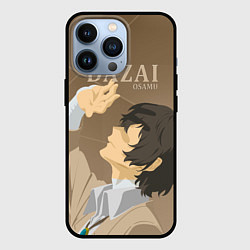 Чехол для iPhone 13 Pro Дазай Осаму Dazai Osamu, bungou stray dogs образ, цвет: 3D-черный