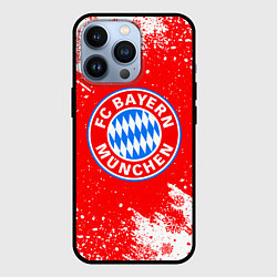 Чехол для iPhone 13 Pro НОВОГОДНИЙ BAYERN MUNCHEN СВИТЕР НОВОГОДНИЙ, цвет: 3D-черный