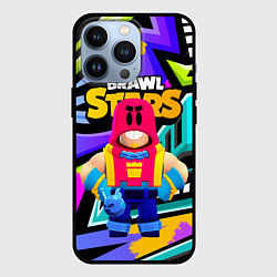 Чехол для iPhone 13 Pro GROM BRAWL STARS ГРОМ БРАВЛЫ, цвет: 3D-черный