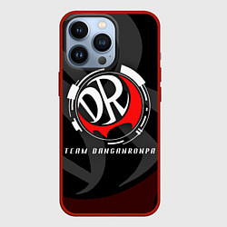 Чехол для iPhone 13 Pro TEAM DANGANRONPA MONOKUMA SCHOOL, цвет: 3D-красный