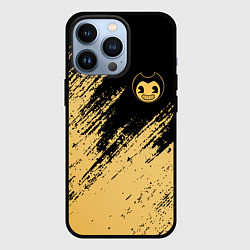 Чехол для iPhone 13 Pro Bendy and the ink machine - Вектор, цвет: 3D-черный