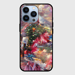 Чехол для iPhone 13 Pro Ностальгия Рождества, цвет: 3D-черный