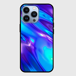 Чехол для iPhone 13 Pro Neon Holographic, цвет: 3D-черный