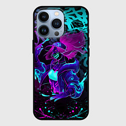 Чехол для iPhone 13 Pro KDA NEON GRAFFITI LEAGUE OF LEGENDS, цвет: 3D-черный