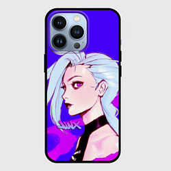 Чехол для iPhone 13 Pro League Of Legends Jinx неон, цвет: 3D-черный