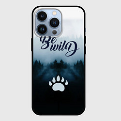 Чехол для iPhone 13 Pro Be wild - лес, цвет: 3D-черный