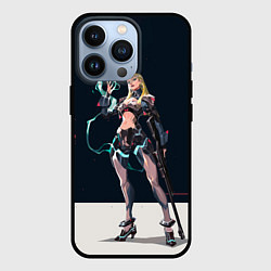 Чехол для iPhone 13 Pro Nora is here, цвет: 3D-черный