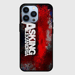 Чехол для iPhone 13 Pro Asking Alexandria British, цвет: 3D-черный