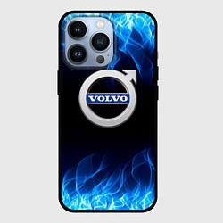 Чехол для iPhone 13 Pro Volvo - Огонь, цвет: 3D-черный