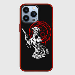 Чехол для iPhone 13 Pro Медсестра марионетка, цвет: 3D-красный