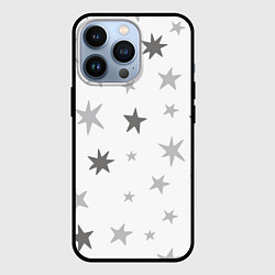 Чехол для iPhone 13 Pro Звездочкиstars, цвет: 3D-черный