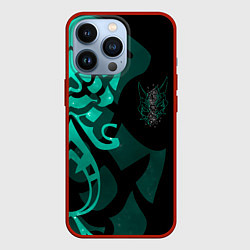 Чехол iPhone 13 Pro МАСКА И ТАТУИРОВКА СЯО XIAO ГЕНШИН