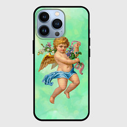 Чехол для iPhone 13 Pro Ангел Святой, цвет: 3D-черный