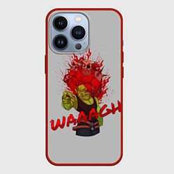 Чехол для iPhone 13 Pro Waaagh reference, цвет: 3D-красный