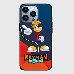 Чехол для iPhone 13 Pro Rayman Legends kid, цвет: 3D-черный