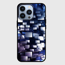 Чехол для iPhone 13 Pro Параллакс эффект, цвет: 3D-черный