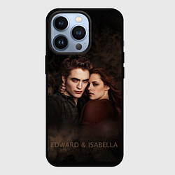 Чехол для iPhone 13 Pro Эдвард & Белла, цвет: 3D-черный
